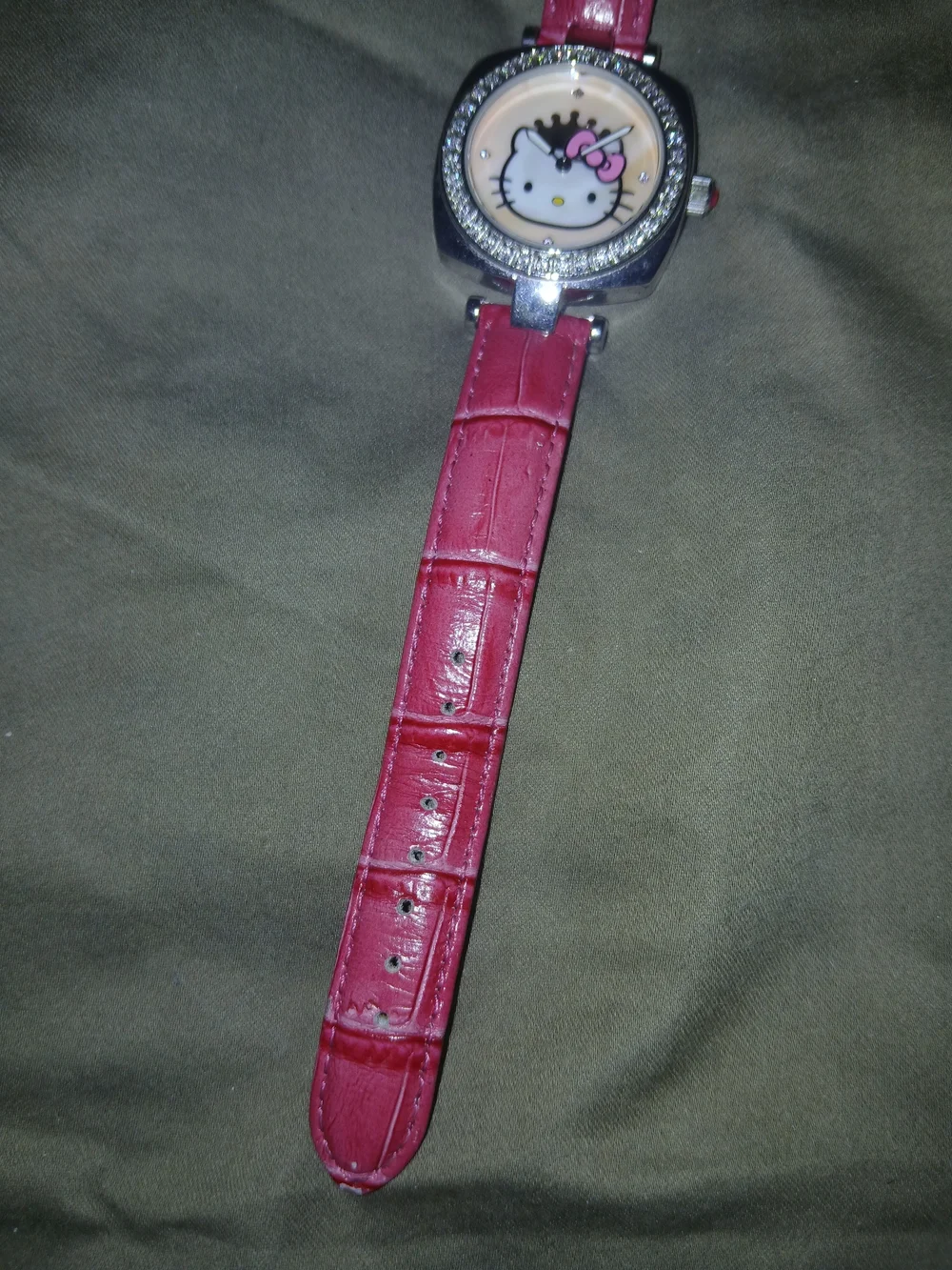 Hello Kitty Silver Watch